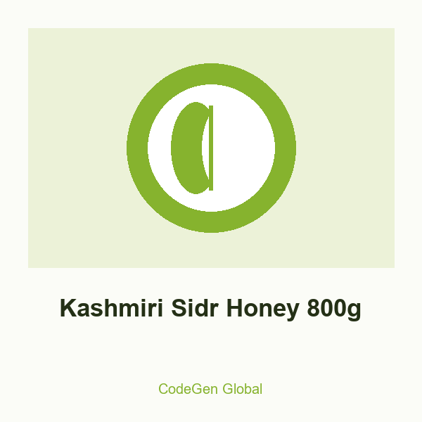 Kashmiri Sidr Honey 800g