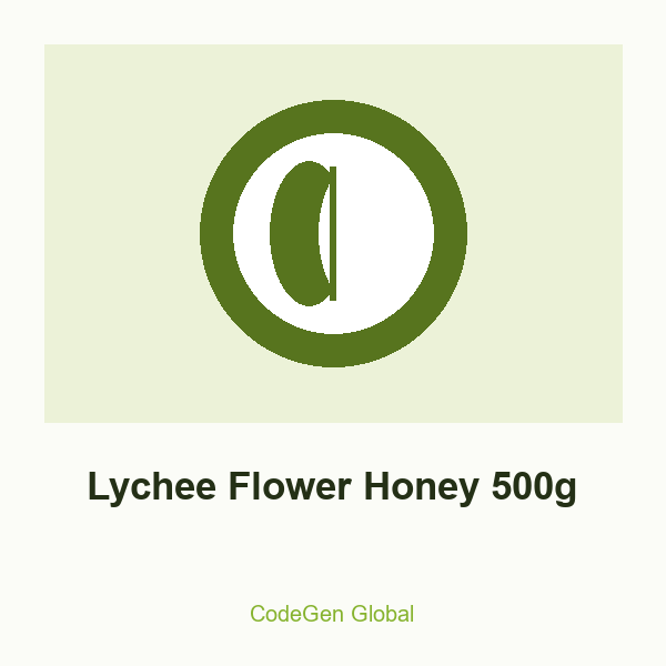 Lychee Flower Honey 500g