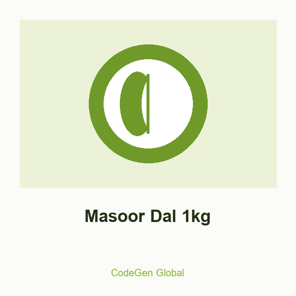 Masoor Dal 1 Kg