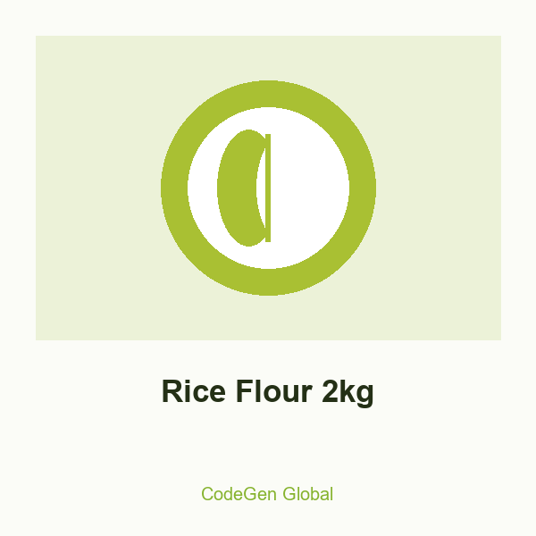 Rice Flour (Chaler Gura) 2kg