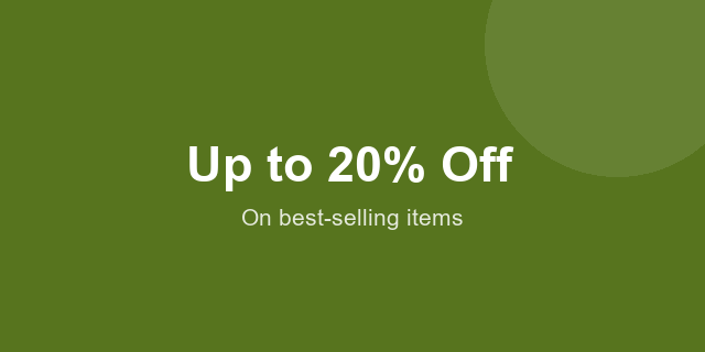 Up to 20% Off